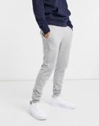 Only & Sons Sweatpants In Light Gray-grey