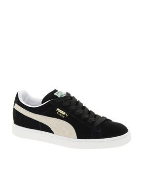 Puma Suede Classic Black Sneakers - Black