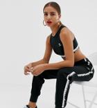 Converse Star Chevron Cuffed Black Track Pant