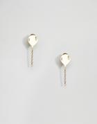 Limited Edition Brass Balloon Stud Earrings - Gold