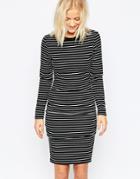 Isla La Femme Rouche Midi Dress