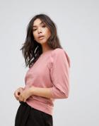 Vero Moda Oversize Sweatshirt - Pink