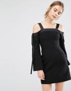 C/meo Collective Cold Shoulder Dress - Black