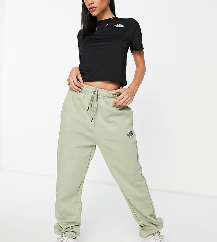 The North Face Essential Sweatpants In Green Exclusive At Asos