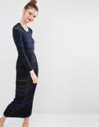 Sonia By Sonia Rykiel Sheet Stripe Maxi Dress - Multi