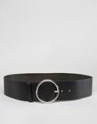 Weekday Waist Belt With Ring Buckle - Black