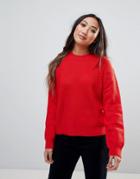 Wood Wood Viktoria Knit Sweater - Red