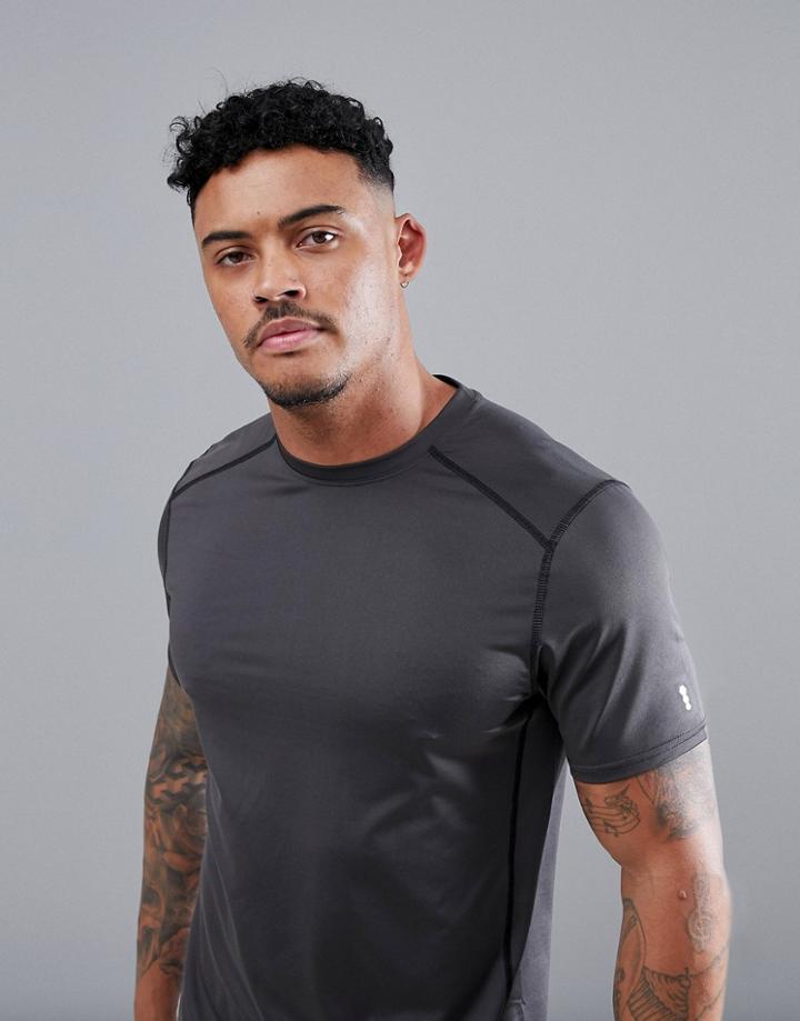 New Look Sport T-shirt In Dark Gray - Gray