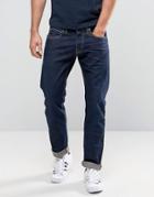 Edwin Ed-55 Rainbow Selvage Tapered Fit Jeans - Blue
