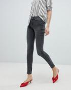 Vero Moda Washed Skinny Jeans - Gray