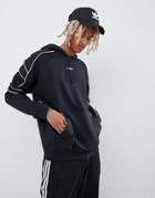 Adidas Originals Eqt Outline Hoodie In Black Dh5216 - Black