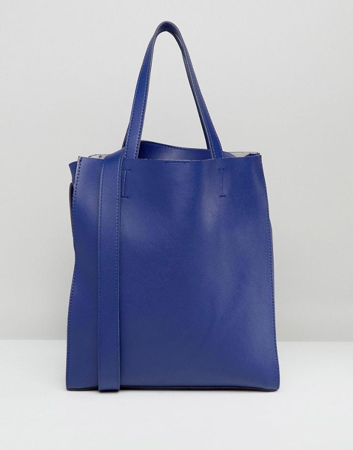 Claudia Canova Unlined Slouchy Tote Bag - Red