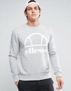 Ellesse Large Logo Sweatshirt - Gray