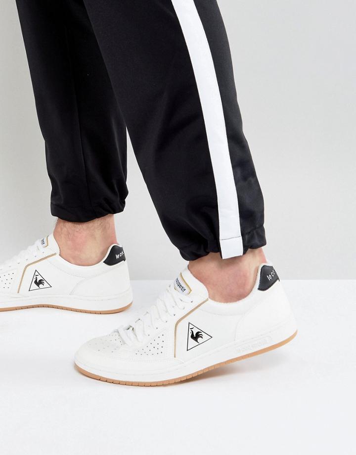 Le Coq Sportif Icons Lea Sport Sneakers With Gum Sole In White 1720103 - White