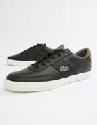 Lacoste Court Master 318 2 Sneakers In Black