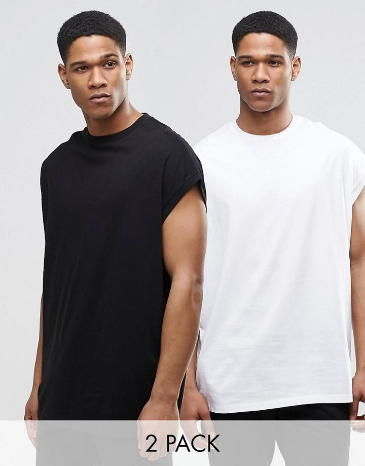 Asos Super Oversized T-shirt 2 Pack Save 17%
