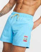 Adidas Adiplore Woven Shorts In Turquoise-blues