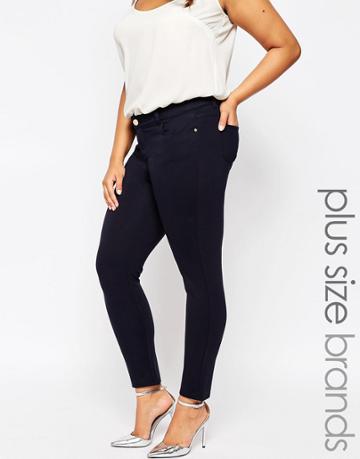 Praslin Plus Jeggings - Navy