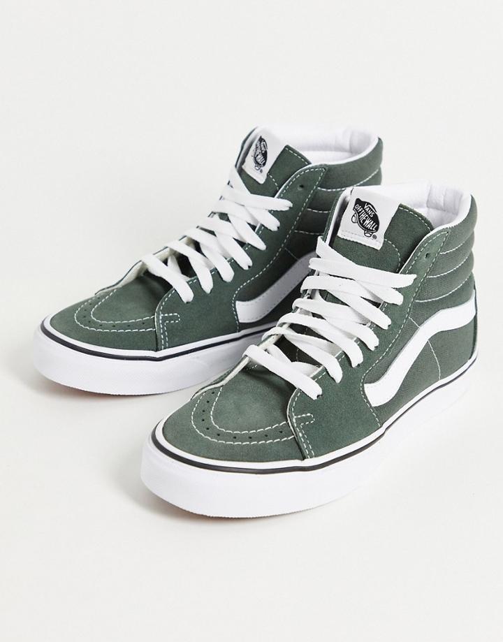 Vans Sk8-hi Sneakers In Green