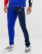 Ellesse Lincoln Contrast Sweatpants In Blue