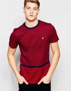 Lyle & Scott T-shirt With All Over Fairisle Pattern - Navy