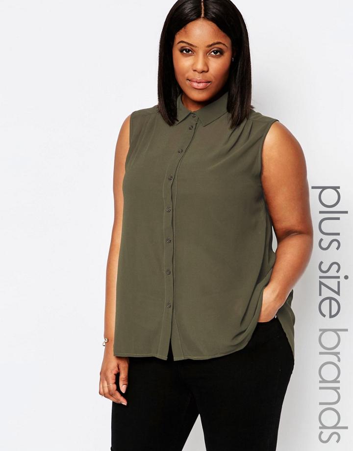 Koko Plus Sleeveless Shirt - Green