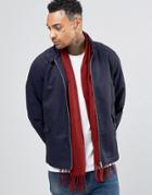 Asos Woven Scarf In Burgundy - Red