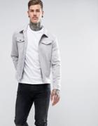 Another Influence Suedette Jacket - Gray
