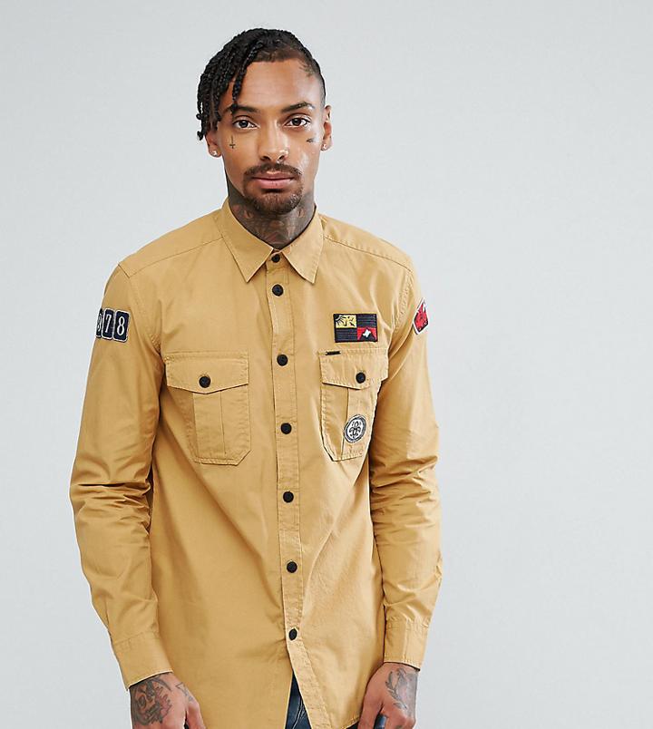 Diesel Badges Shirt - Tan