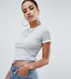 Missguided Contrast Edge T-shirt - Green