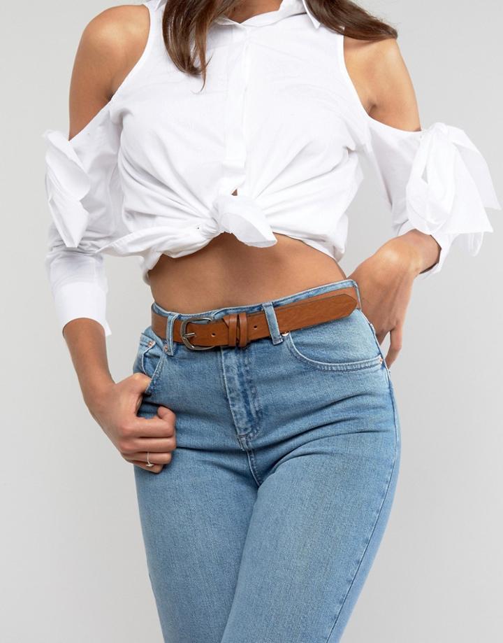 Pieces Violanna Waist And Hip Belt - Brown