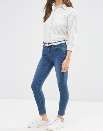 Waven Classic Skinny Jean - Hick Blue