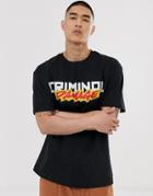 Criminal Damage X Pok Mon Oversized Charizard T-shirt In Black - Black