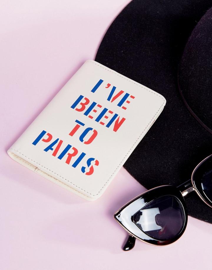 Ban. Do I've Been To Paris Passport Holder - Multi