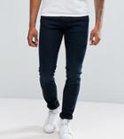 Jack & Jones Tall Intelligence Jeans In Slim Fit In Super Stretch - Blue