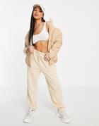 Na-kd Padded Jacket In Beige-neutral