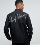 Cheap Monday Printed Cotton Jacket - Black