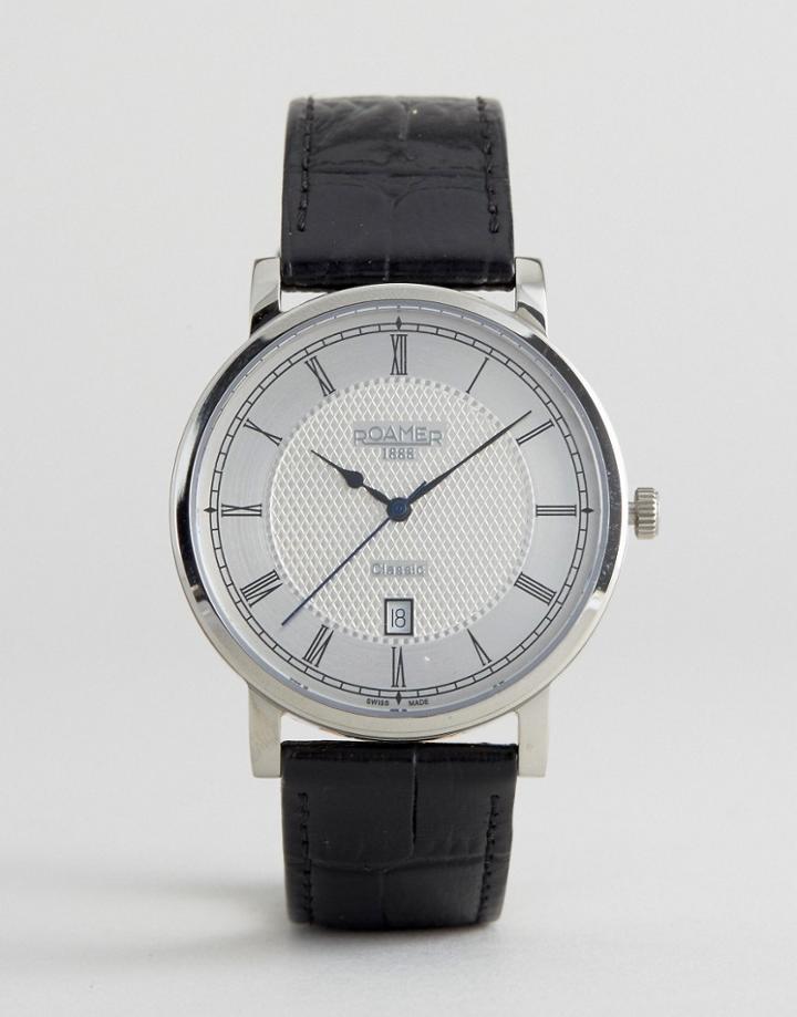 Roamer Classic Line Watch - Black
