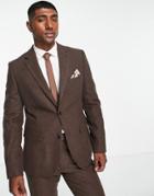 Harry Brown Wool Mix Slim Fit Suit Jacket