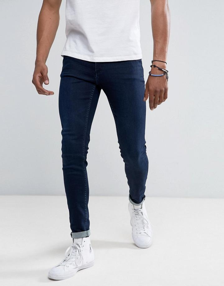 Cheap Monday Him Spray Jeans Vaper Blue - Blue