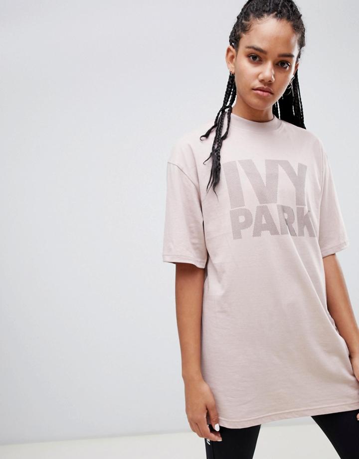 Ivy Park Short Sleeve T-shirt - Pink