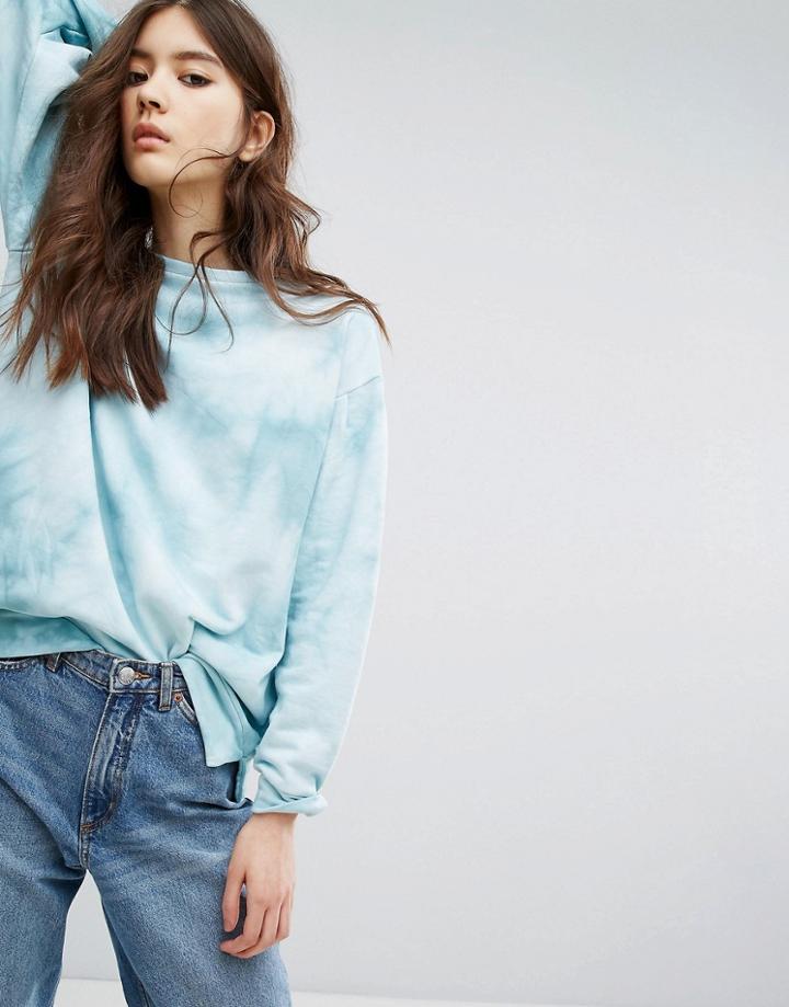Uncivilised Tie Dye Sweatshirt - Blue