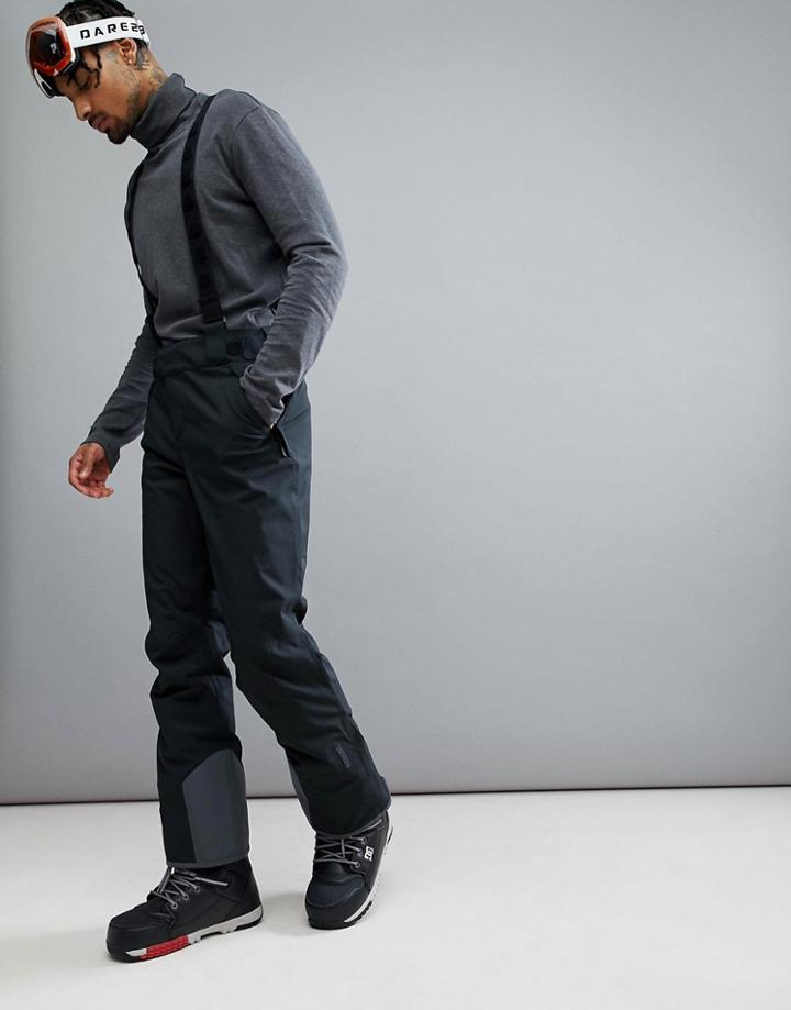 Jack Wolfskin Exolight Snow Pants In Black - Black