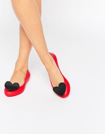 Zaxy 3d Heart Ballerina - Red