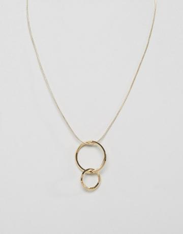 Pieces Milla Long Necklace - Gold