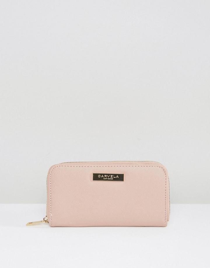 Carvela Zip Around Purse - Pink