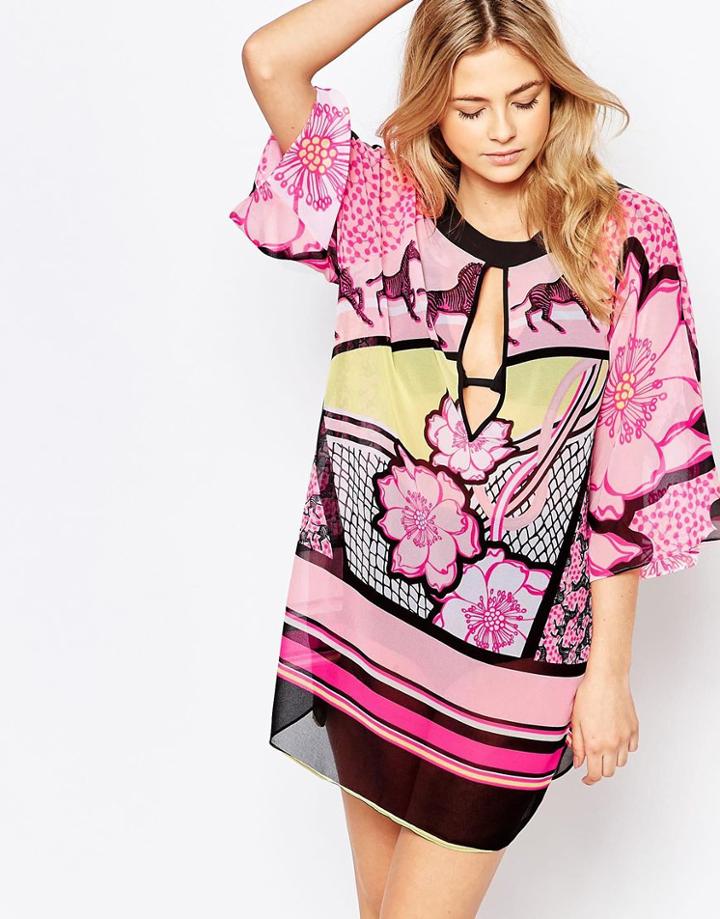 Ted Baker Mash-up Cover-up - Multi