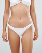 Lost Ink Ring Bikini Bottom - White