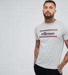 Ellesse Speranza Crew Neck T-shirt In Gray - Gray