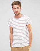 Selected Homme Stripe T-shirt With Pocket